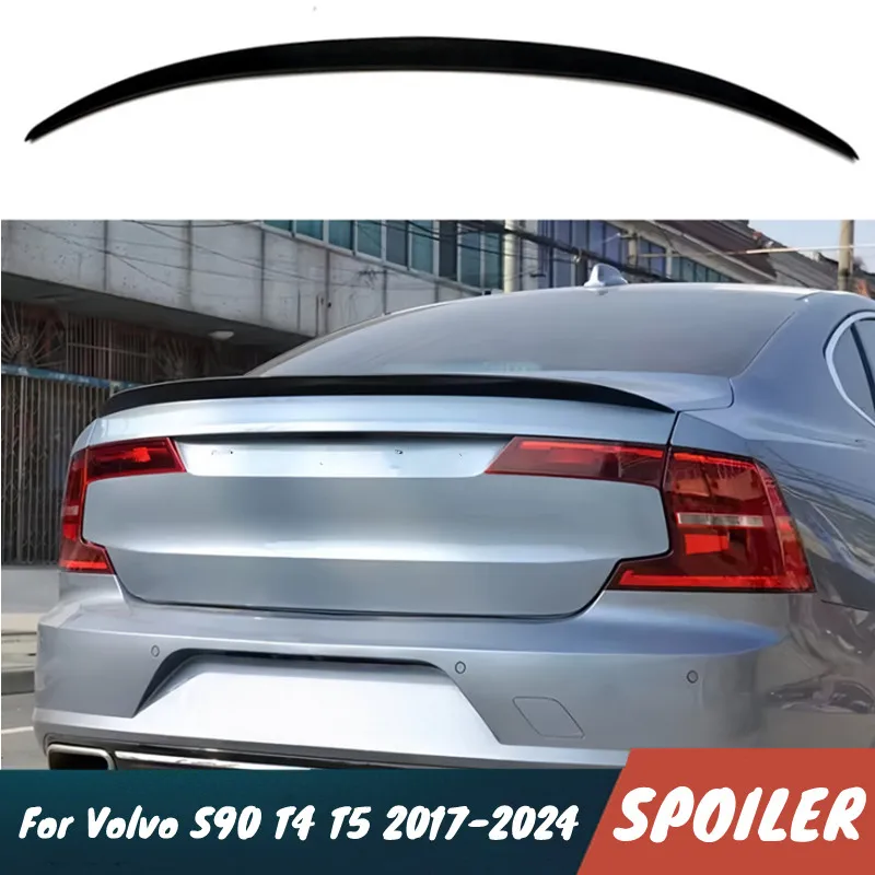 For 2017-2024 Volvo S90 T4 T5 High Quality ABS Plastic Car Rear Trunk Lid Spoiler Wings Body Kit Exterior Tuning Accessories
For 2017-2024 Volvo S90 T4 T5 High Quality ABS Plastic Car Rear Trunk Lid Spoiler Wings Body Kit Exterior Tuning Accessories