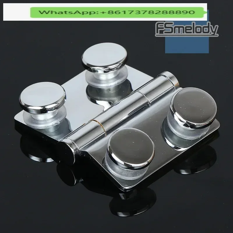 H071 Shower room tempered glass shelf door hinge small bathroom bilateral hinge all copper
H071 Shower room tempered glass shelf door hinge small bathroom bilateral hinge all copper