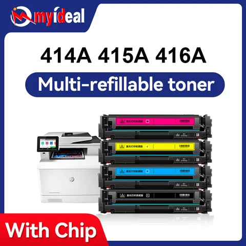 With chip 414A 415A 416A W2020A W2030A W2040A Toner Cartridge for HP Color LaserJet Pro M455 M454 M479 M454dn M454dw M454nw