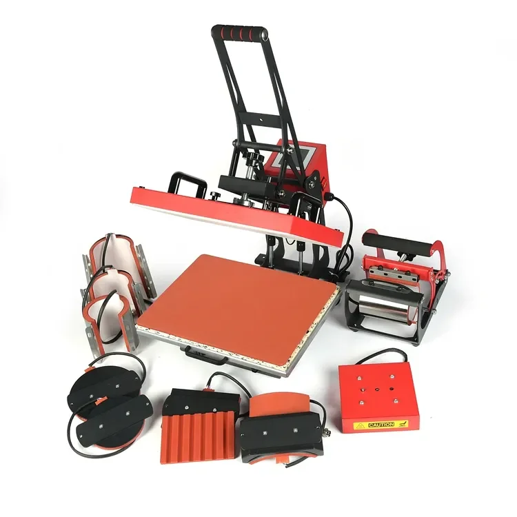 Multifunctional Auto Open Heat Press Machine 9in1 Combo Heat Press Machine for Mug Plate, Hat, Pen,Tshirt etc
Multifunctional Auto Open Heat Press Machine 9in1 Combo Heat Press Machine for Mug Plate, Hat, Pen,Tshirt etc