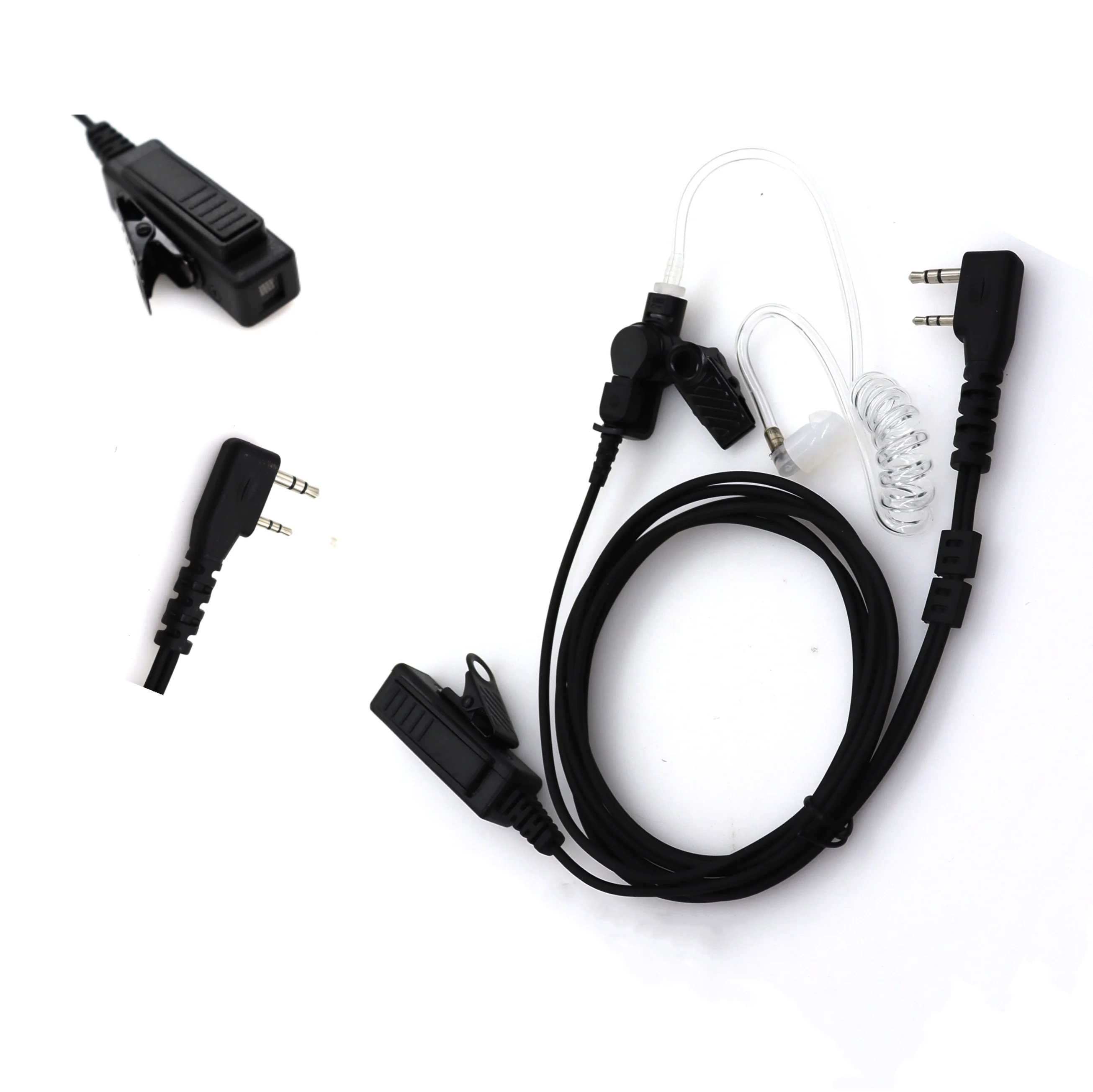 BF-5R 2 Pin Covert Acoustic Tube In Ear Earpiece PTT Mic Headset For Kenwood Baofeng UV-5R BF-888S Two Way Radio Accessories
BF-5R 2 Pin Covert Acoustic Tube In Ear Earpiece PTT Mic Headset For Kenwood Baofeng UV-5R BF-888S Two Way Radio Accessories