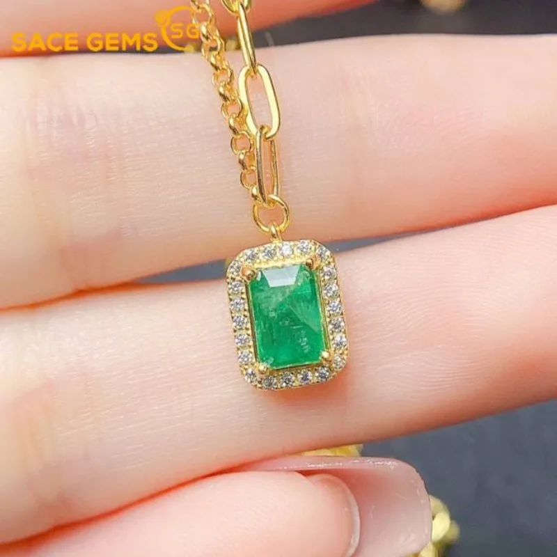SACE GEMS стерлингового серебра 925 пробы сертифицированные 4*6 мм натуральный изумруд кулон ожерелья для женщин помолвка коктейльная вечеринка ювелирные украшения
SACE GEMS стерлингового серебра 925 пробы сертифицированные 4*6 мм натуральный изумруд кулон ожерелья для женщин помолвка коктейльная вечеринка ювелирные украшения