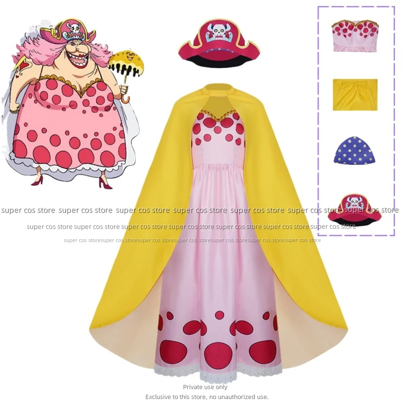 Аниме Шарлотта Линлин Косплей Костюм Soul-Soul Fruit Розовое Платье Плащ Униформа Шляпа Взрослых Женщин Сексуальный Карнавальный Костюм Хэллоуина
Аниме Шарлотта Линлин Косплей Костюм Soul-Soul Fruit Розовое Платье Плащ Униформа Шляпа Взрослых Женщин Сексуальный Карнавальный Костюм Хэллоуина