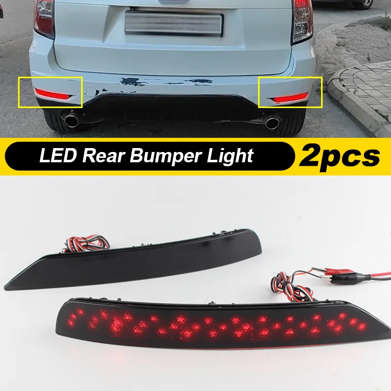 1 пара для Subaru Forester 2008 2009-2018 2019, светодиодный отражатель заднего бампера, стоп-сигнал, указатель поворота, задний фонарь
1 пара для Subaru Forester 2008 2009-2018 2019, светодиодный отражатель заднего бампера, стоп-сигнал, указатель поворота, задний фонарь