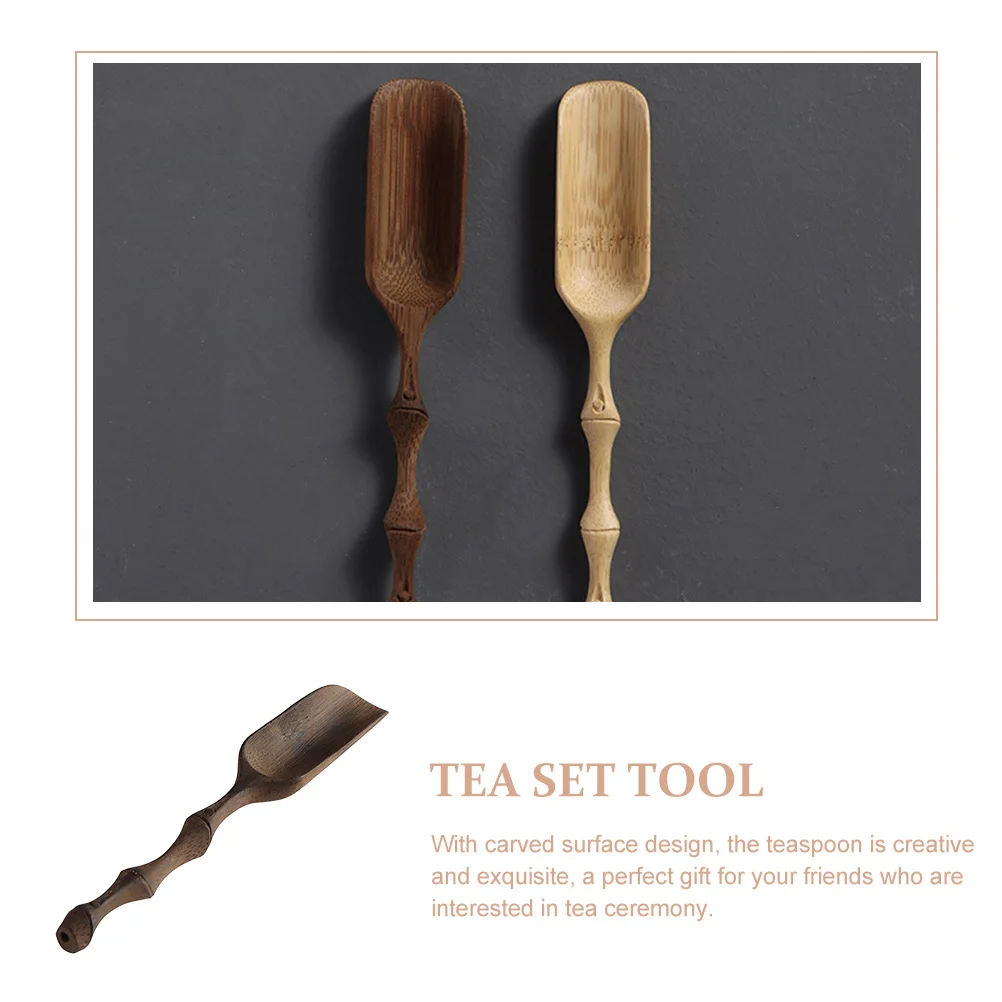Bamboo Tea Shovel Exquisite Carving Multipurpose Tool for Loose-Leaf Scented Tea Home Office Practical Teaspoons
Bamboo Tea Shovel Exquisite Carving Multipurpose Tool for Loose-Leaf Scented Tea Home Office Practical Teaspoons