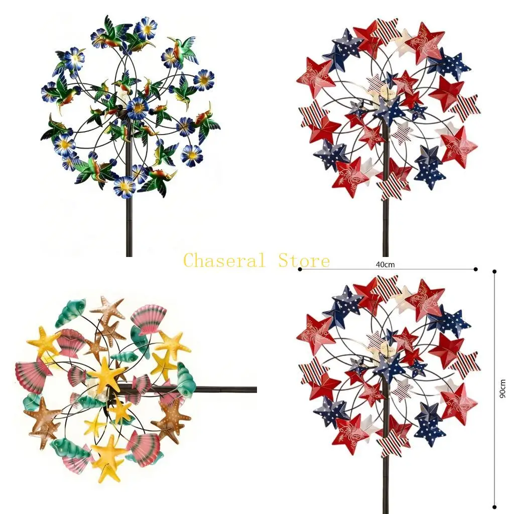 E7CE Rotating Windmill Landscape Decoration Made Of Durable Metal For Gardens
E7CE Rotating Windmill Landscape Decoration Made Of Durable Metal For Gardens