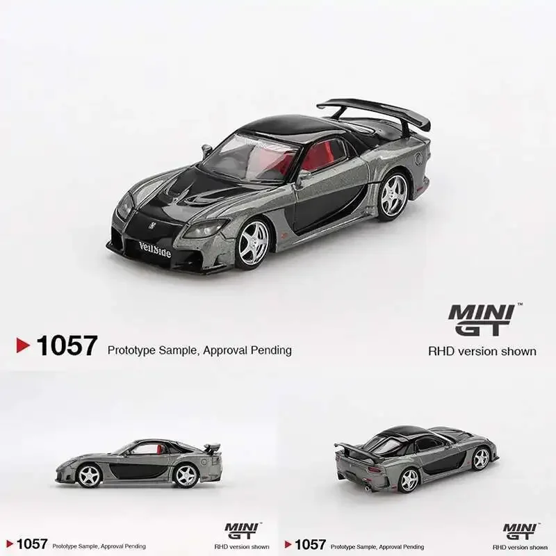 PreSale MINIGT 1057 1:64 Mazda RX7 VeilSide Fortune Grey Diecast Car Model Collection Toys
PreSale MINIGT 1057 1:64 Mazda RX7 VeilSide Fortune Grey Diecast Car Model Collection Toys