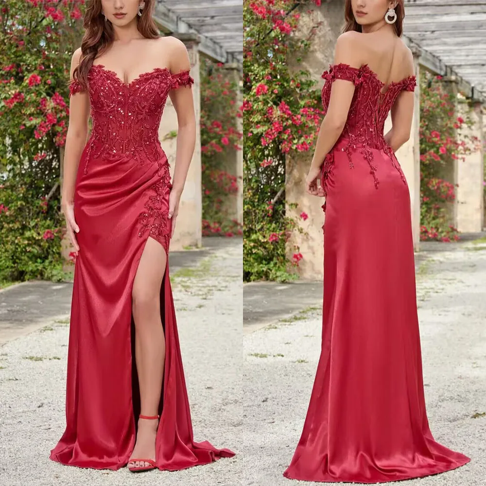 High Quality Customized V-neck Appliques Floor Length Evening Gowns Luxury Dress Vestidos Madrinhas De Casamento Ballkleider
High Quality Customized V-neck Appliques Floor Length Evening Gowns Luxury Dress Vestidos Madrinhas De Casamento Ballkleider