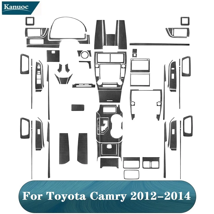 Car Interior Decorative Accessories Carbon Fiber Black Various Parts Styling Stickers For Toyota Camry 2012 2013 2014
Car Interior Decorative Accessories Carbon Fiber Black Various Parts Styling Stickers For Toyota Camry 2012 2013 2014