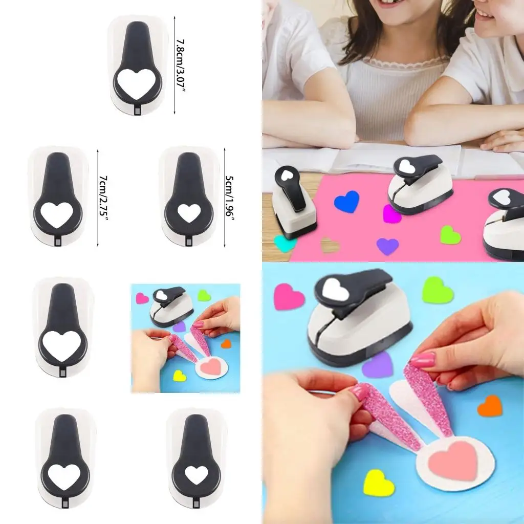 Heart Hole Puncher Craft Paper Non-slip Comfortable Grip
Heart Hole Puncher Craft Paper Non-slip Comfortable Grip