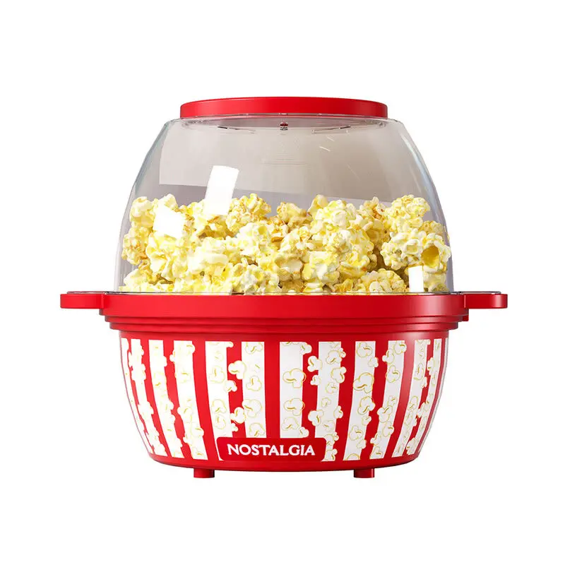 Nostalgia Automatic Spherical Popcorn Maker Mini Home Compact Electric Stirring Machine For Family Kids Movie Night DIY Gift
Nostalgia Automatic Spherical Popcorn Maker Mini Home Compact Electric Stirring Machine For Family Kids Movie Night DIY Gift