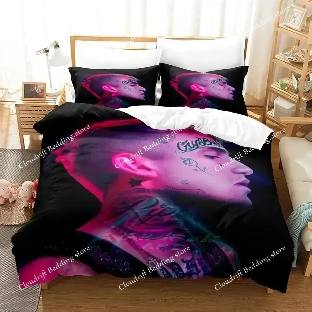 3D Print Rapper Lil Peep Bedding Set Duvet Cover Bed Set Quilt Cover Pillowcase Comforter king Queen Size Boys Adult Bedding Set
3D Print Rapper Lil Peep Bedding Set Duvet Cover Bed Set Quilt Cover Pillowcase Comforter king Queen Size Boys Adult Bedding Set