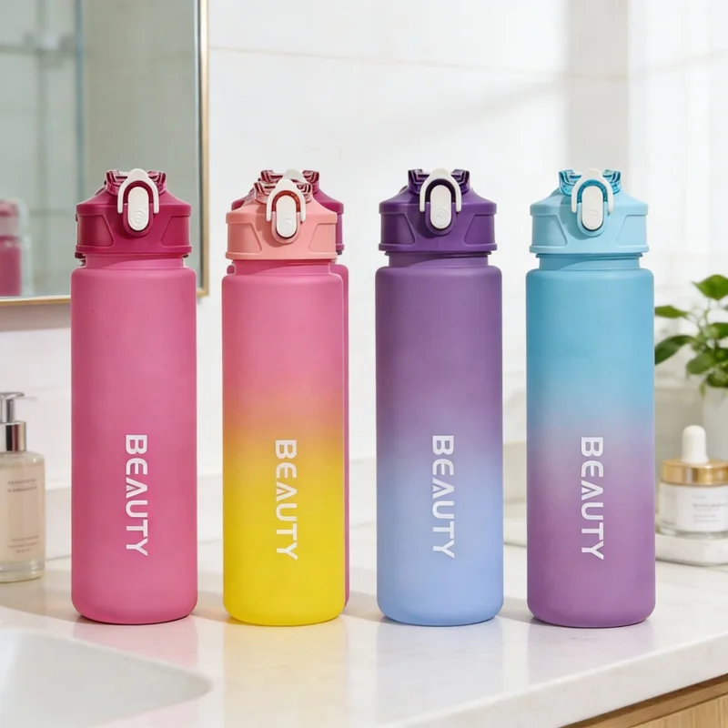 Матовая пластиковая бутылка для воды большой емкости, 600 мл, прочная, легкая и портативная, со шкалой для занятий спортом на открытом воздухе и тренажерного зала
Матовая пластиковая бутылка для воды большой емкости, 600 мл, прочная, легкая и портативная, со шкалой для занятий спортом на открытом воздухе и тренажерного зала