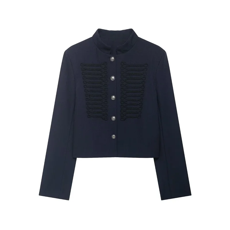 New Fashion Button-Decorated Single-Breasted Short Coat, Casual and Versatile, Elegant and Stylish
New Fashion Button-Decorated Single-Breasted Short Coat, Casual and Versatile, Elegant and Stylish