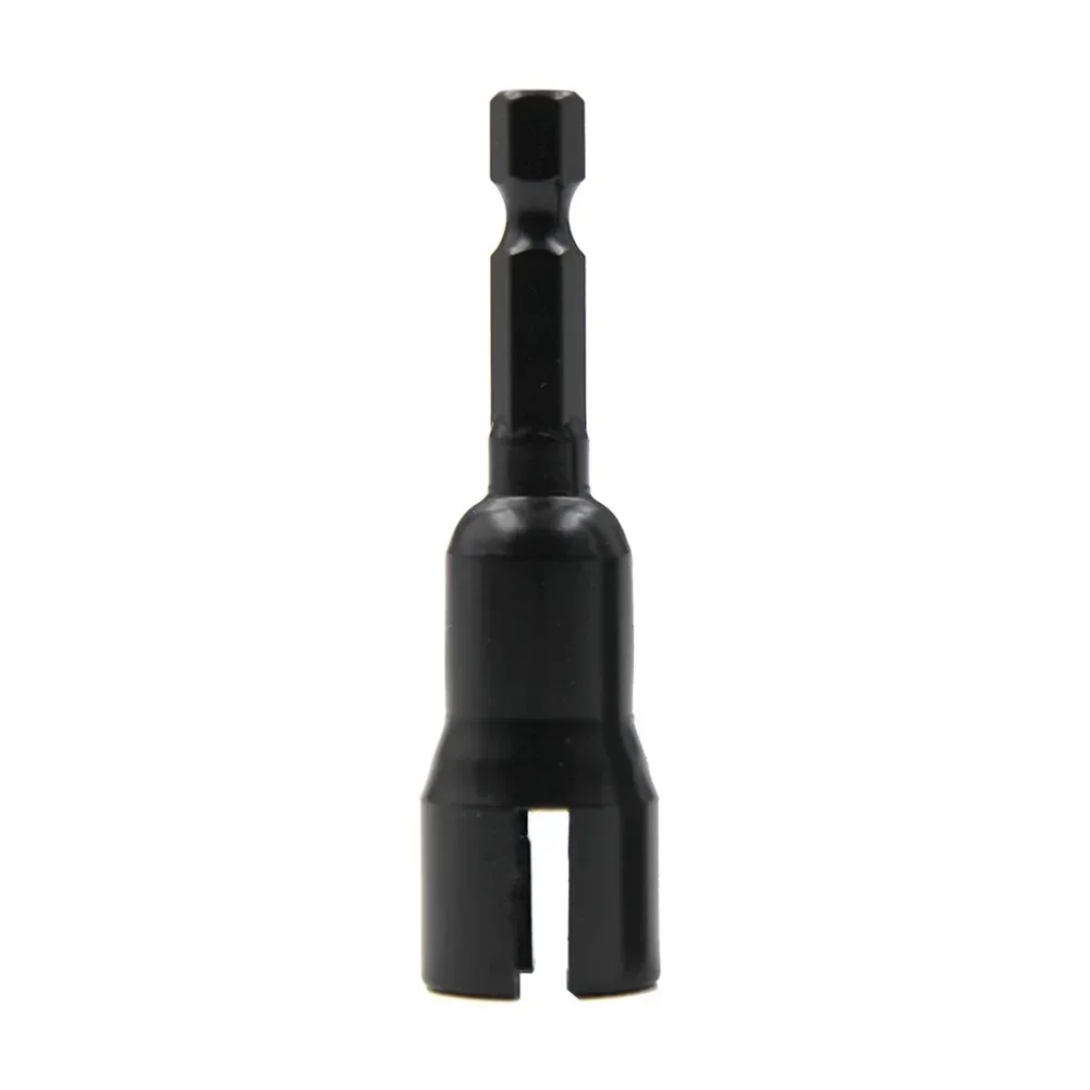 Help You Job Socket Adapter Practical Nut Driver Hex Shank Strong And Sturdy 6.35mm Black Chrome Vanadium Steel
Help You Job Socket Adapter Practical Nut Driver Hex Shank Strong And Sturdy 6.35mm Black Chrome Vanadium Steel