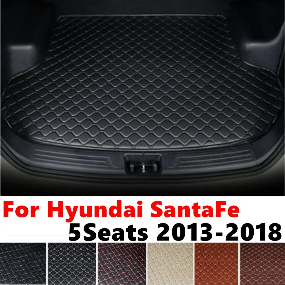 Коврик для багажника автомобиля для Hyundai SantaFe, 5 сидений, 2018, 2017, 2016, 15-2013, Задняя подкладка для груза, аксессуары для интерьера, поднос для багажника, коврик для багажа
Коврик для багажника автомобиля для Hyundai SantaFe, 5 сидений, 2018, 2017, 2016, 15-2013, Задняя подкладка для груза, аксессуары для интерьера, поднос для багажника, коврик для багажа