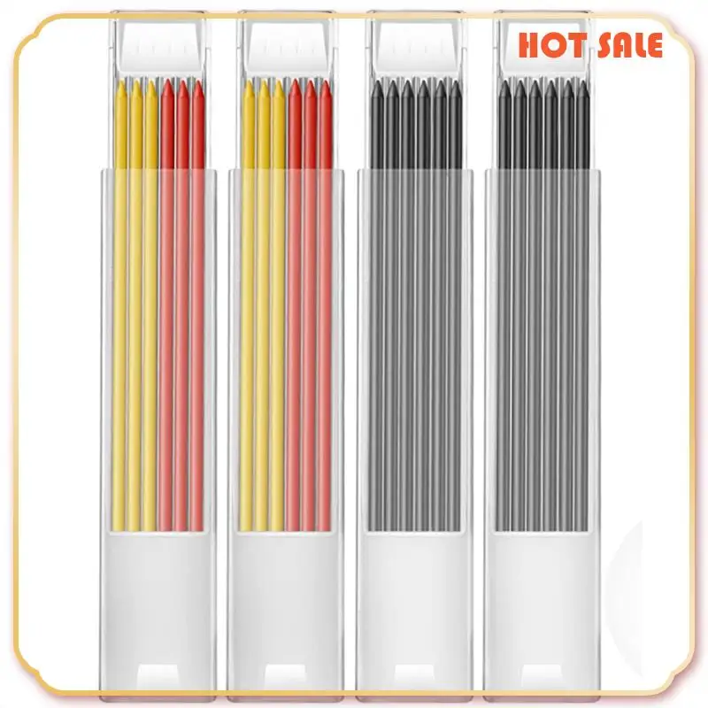 ABFA 4 Pack Woodworking Pencil Set With Refill 2.8Mm Built-In Sharpener Woodworking Tools Deep Hole Construction Pencil
ABFA 4 Pack Woodworking Pencil Set With Refill 2.8Mm Built-In Sharpener Woodworking Tools Deep Hole Construction Pencil
