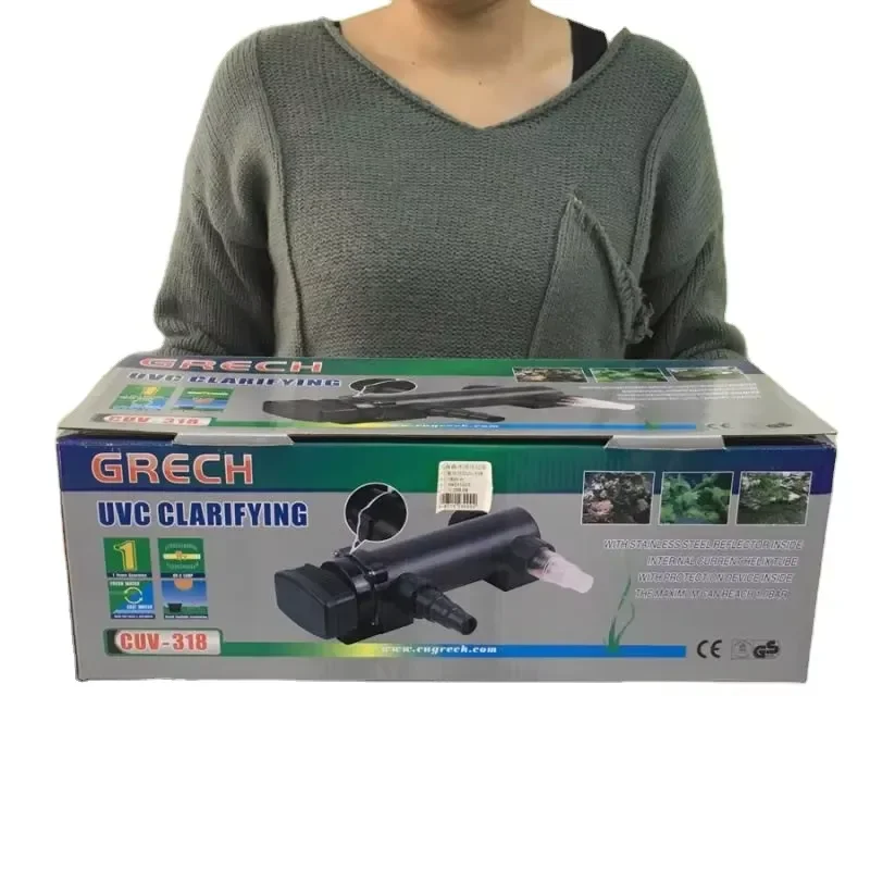 UV Light Garden Pond Filter CUV-318 for SUNSUN Outdoor Use Plastic Construction
UV Light Garden Pond Filter CUV-318 for SUNSUN Outdoor Use Plastic Construction