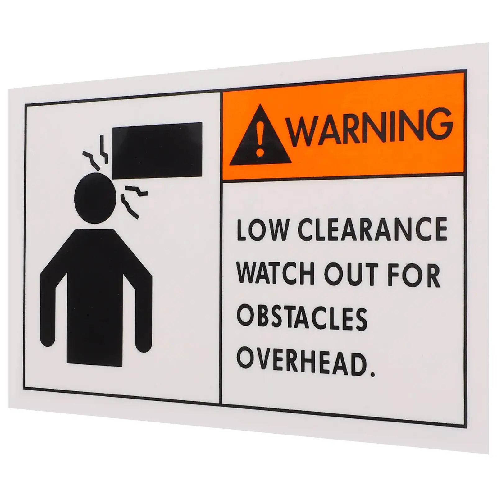 Warning Sign Sticker Watch Your Head Caution Stickers Signs Overhead Adhesive Safety Decals
Warning Sign Sticker Watch Your Head Caution Stickers Signs Overhead Adhesive Safety Decals