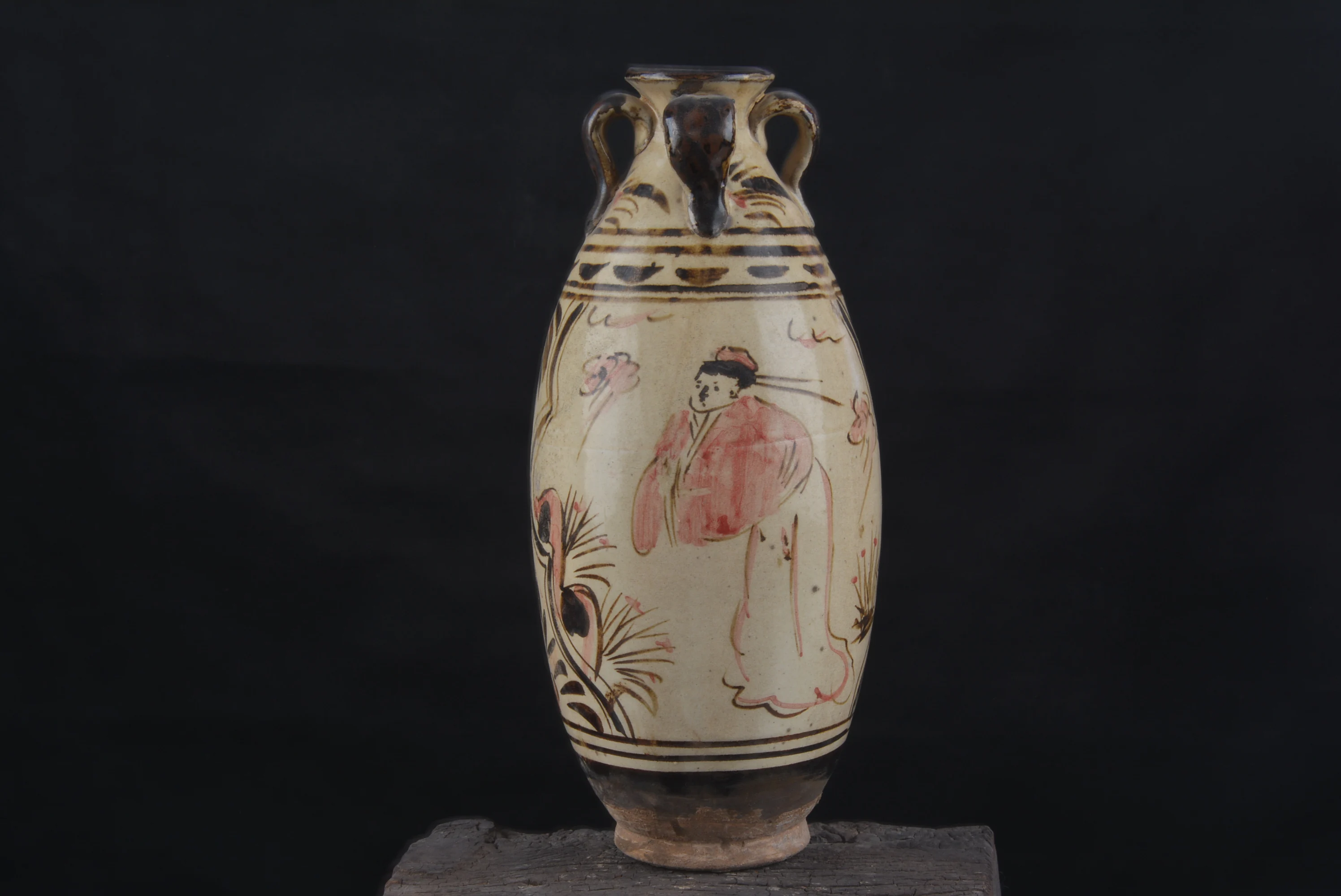 Редкая фарфоровая ваза Old Chinese Song Dynasty, персонажи в истории, бесплатная доставка
Редкая фарфоровая ваза Old Chinese Song Dynasty, персонажи в истории, бесплатная доставка