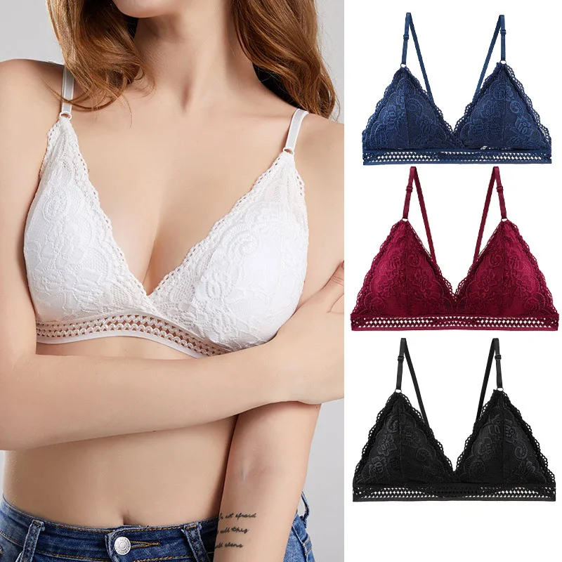 French Style Bra Women Wireless Bra Sexy Lace Bra Breathable Plus Size Underwear For Women
French Style Bra Women Wireless Bra Sexy Lace Bra Breathable Plus Size Underwear For Women