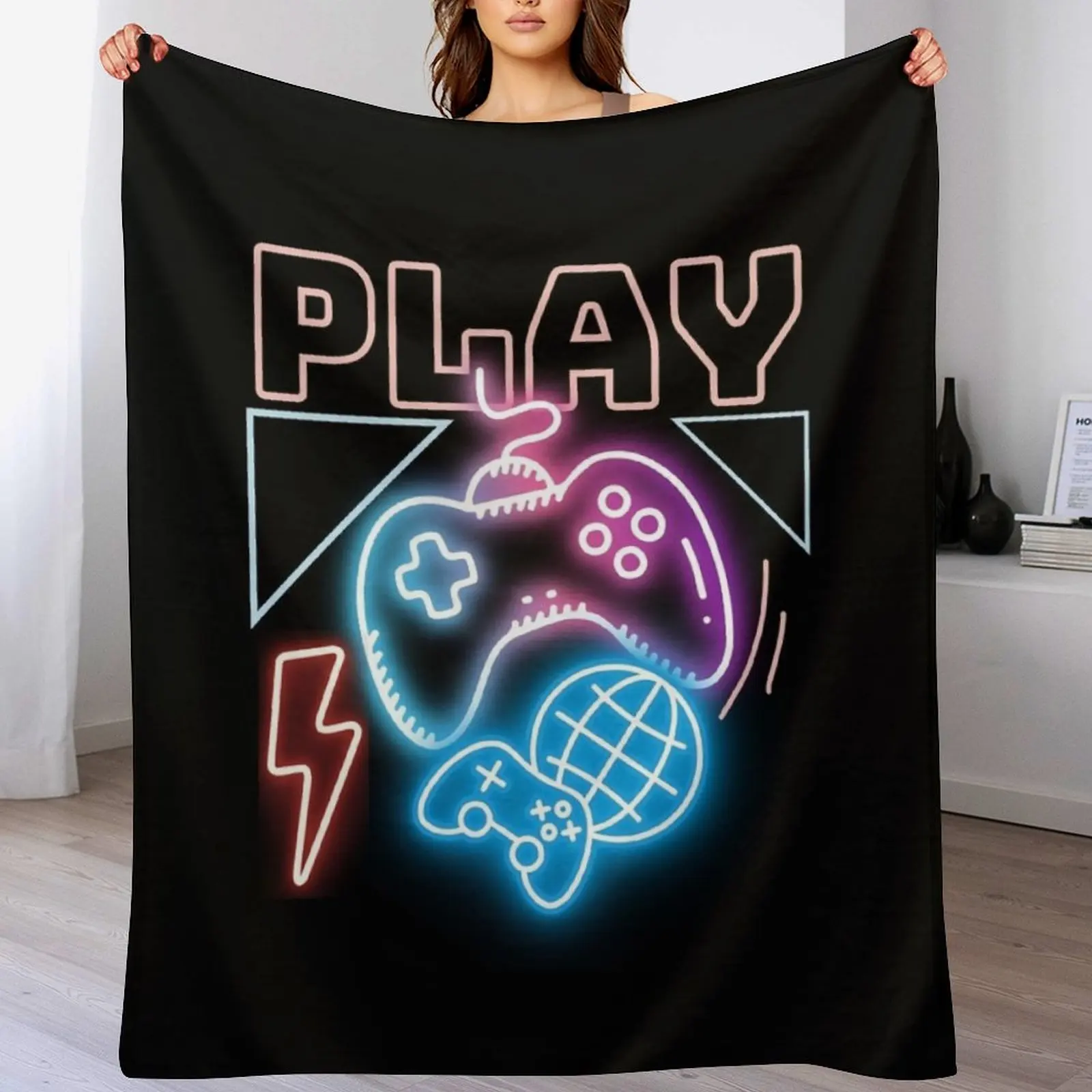 Play Throw Blanket Soft Solid Color Blanket for Couch Bed
Play Throw Blanket Soft Solid Color Blanket for Couch Bed