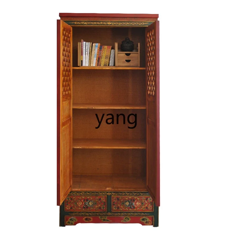 LH painted Tibetan bookcase hand-painted wardrobe antique vertical cabinet Buddhist sutra cabinet
LH painted Tibetan bookcase hand-painted wardrobe antique vertical cabinet Buddhist sutra cabinet