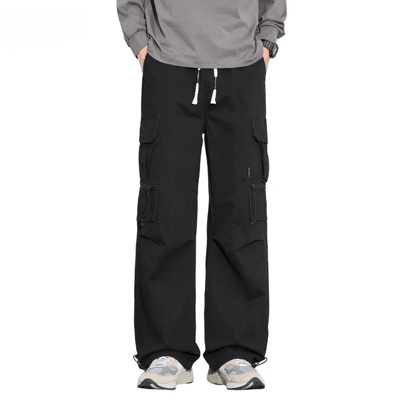 Men's Wide-leg Casual Loose Pure Cotton Y2K Long Pants Trendy and Retro Autumn and Winter New Straight-leg Pants and Cargo Pants
Men's Wide-leg Casual Loose Pure Cotton Y2K Long Pants Trendy and Retro Autumn and Winter New Straight-leg Pants and Cargo Pants