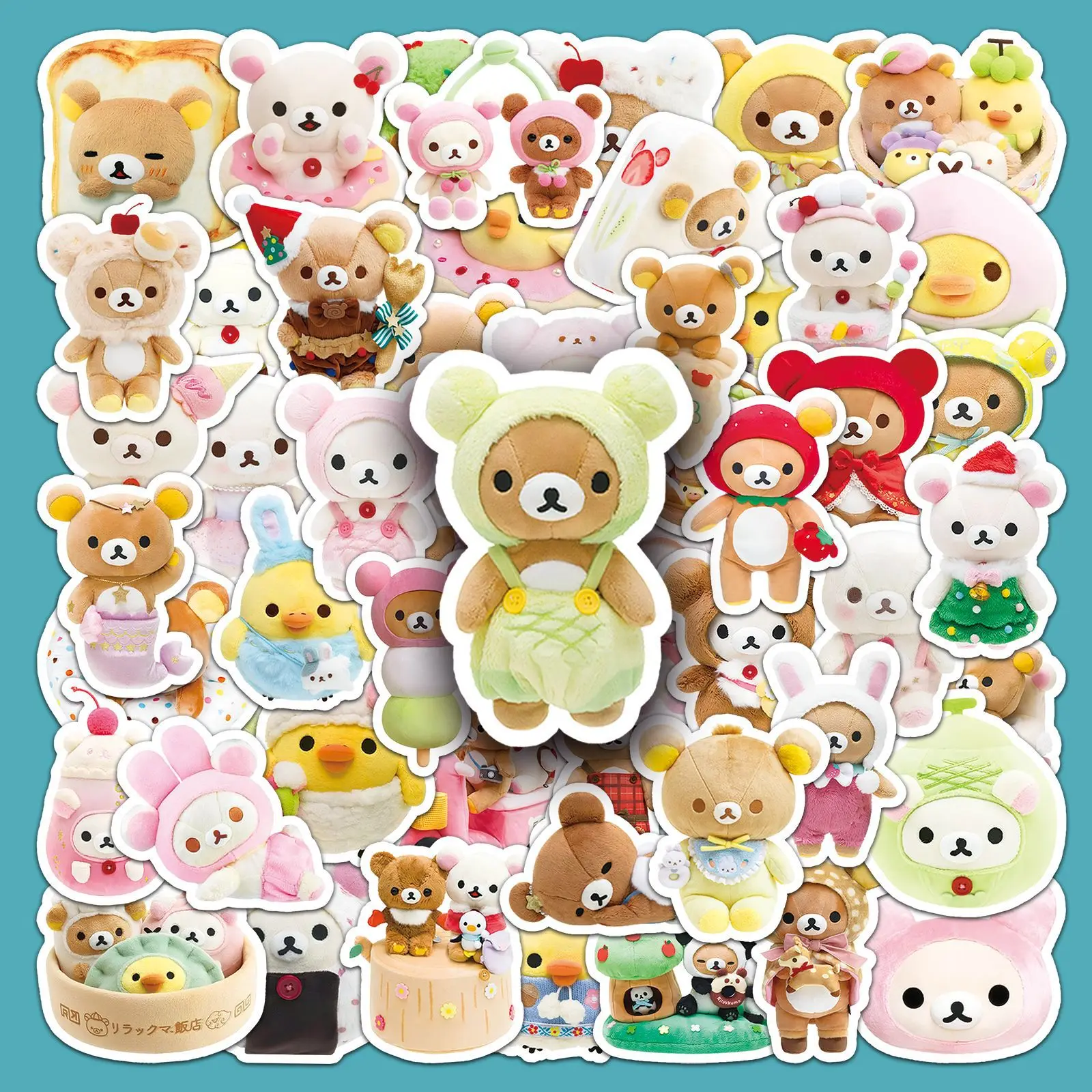 54pcs Bear Aesthetics Stickers for Phone Case Laptop Notebook Suitcase Skateboard DIY Aesthetic Stickers
54pcs Bear Aesthetics Stickers for Phone Case Laptop Notebook Suitcase Skateboard DIY Aesthetic Stickers