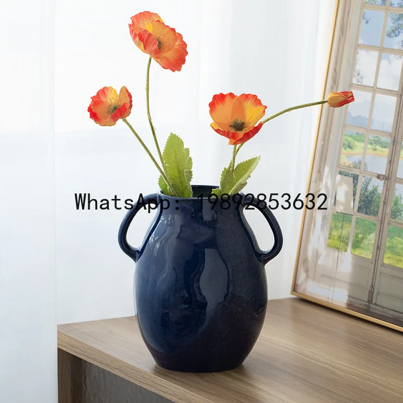 HP retro high-value wabi-sabi ceramic flower arrangement, medieval creative ornament in the living room, hydroponic
HP retro high-value wabi-sabi ceramic flower arrangement, medieval creative ornament in the living room, hydroponic