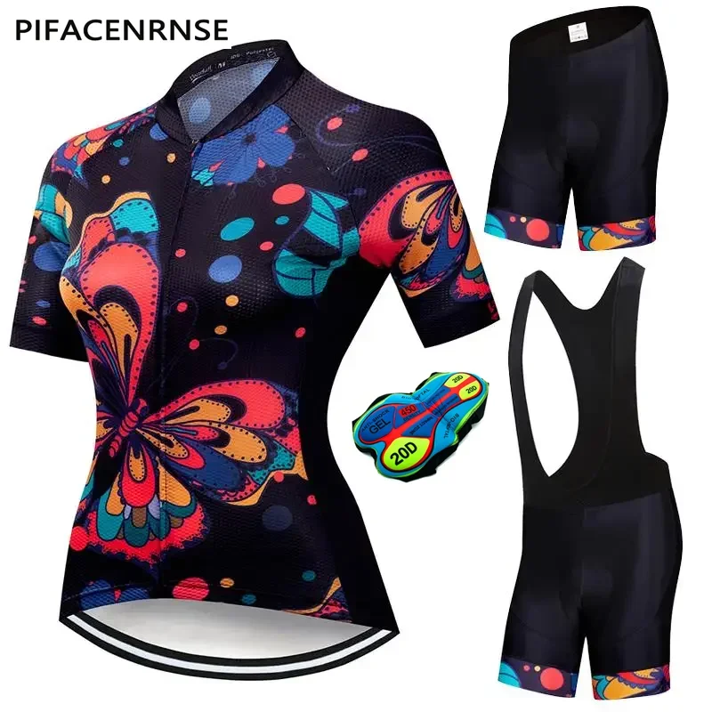 Women's Short Sleeve Cycling Jersey Set Summer MTB Bike Outdoor Cycling Clothing Bicycle Clothing Quick-Dry Breathable Clothes
Women's Short Sleeve Cycling Jersey Set Summer MTB Bike Outdoor Cycling Clothing Bicycle Clothing Quick-Dry Breathable Clothes