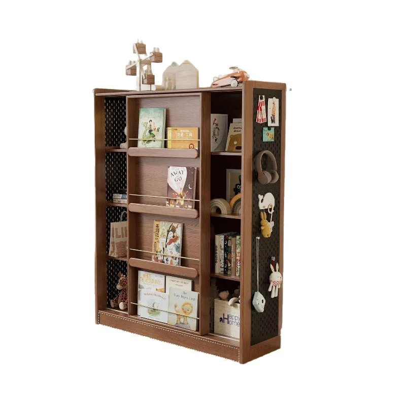 Solid wood children's bookshelf sliding door shelf bookcase integrated wall storage locker multi-layer floor picture book rack
Solid wood children's bookshelf sliding door shelf bookcase integrated wall storage locker multi-layer floor picture book rack
