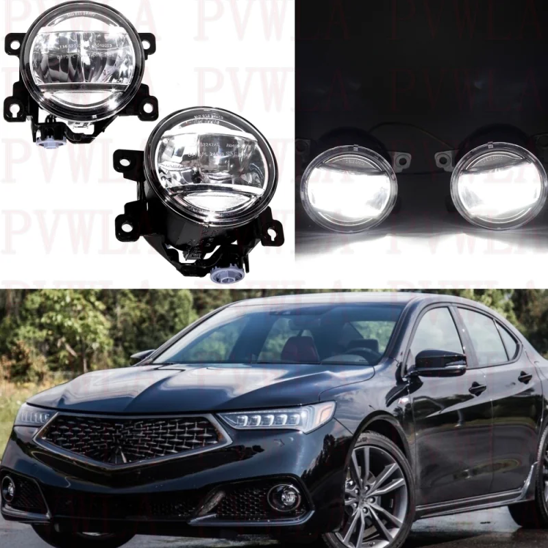Pair Front Bumper Fog Lights Lamp With LED Bulbs 33900-TEY-Y01 33950-TEY-Y01 For Acura TLX 2018 2019 2020
Pair Front Bumper Fog Lights Lamp With LED Bulbs 33900-TEY-Y01 33950-TEY-Y01 For Acura TLX 2018 2019 2020