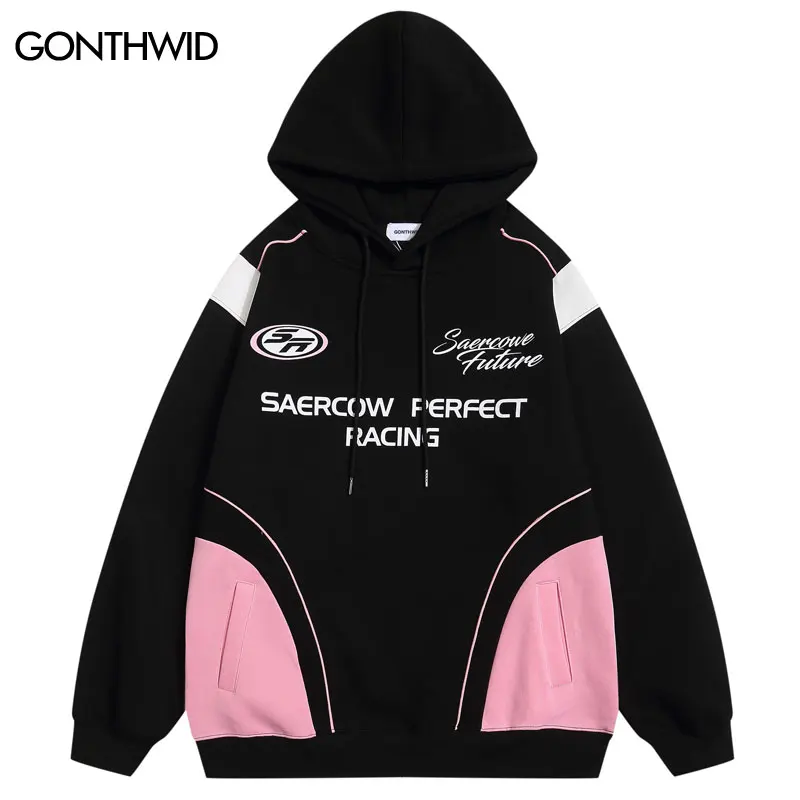 Vintage Hoodie Y2K Hip Hop Graphic Print Racing Hooded Sweatshirt Men Harajuku Patchwork Oversized Pullover Streetwear Hoodies
Vintage Hoodie Y2K Hip Hop Graphic Print Racing Hooded Sweatshirt Men Harajuku Patchwork Oversized Pullover Streetwear Hoodies