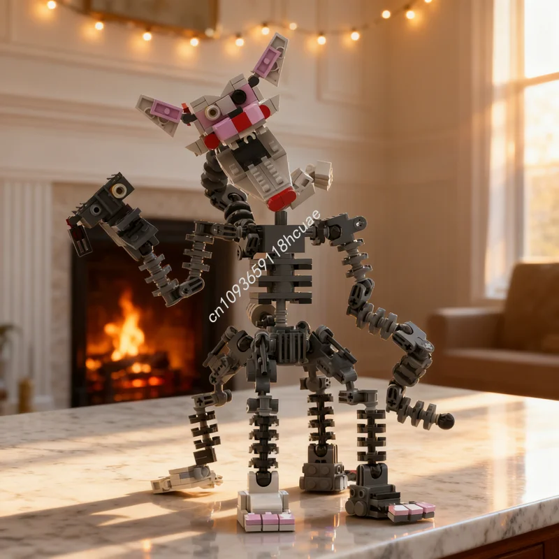 452pcs MOC Fnaf 2 Mangle Games Model Building Blocks Construction Christmas Gifts DIY Assemble Creative Education Brick Toy Idea
452pcs MOC Fnaf 2 Mangle Games Model Building Blocks Construction Christmas Gifts DIY Assemble Creative Education Brick Toy Idea