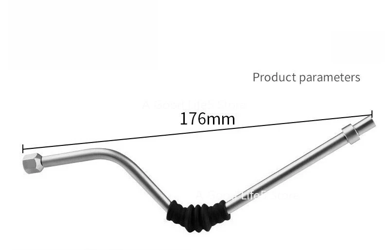 Suitable for GAGGIA Coffee Machine Modified Steam Pipe Rod for Gaggia 8323VIVA Milk Foam Accessories
Suitable for GAGGIA Coffee Machine Modified Steam Pipe Rod for Gaggia 8323VIVA Milk Foam Accessories