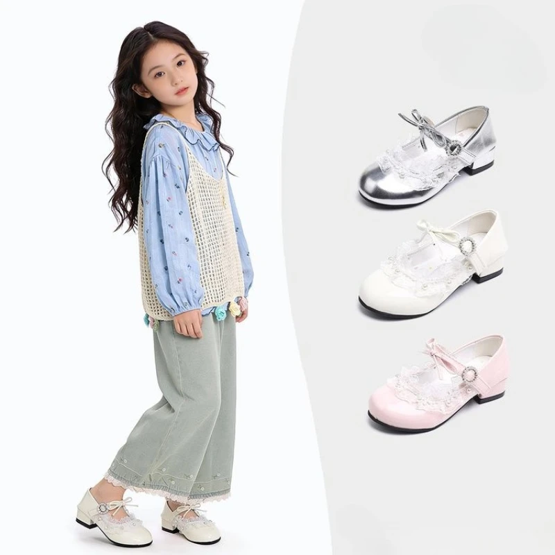 JGSHOWKITO Lolita Kids Princess Leather Shoes Lace Wedding Party Mary Jane Shoes for Girl's Non-slip Children's High Heel Shoes
JGSHOWKITO Lolita Kids Princess Leather Shoes Lace Wedding Party Mary Jane Shoes for Girl's Non-slip Children's High Heel Shoes