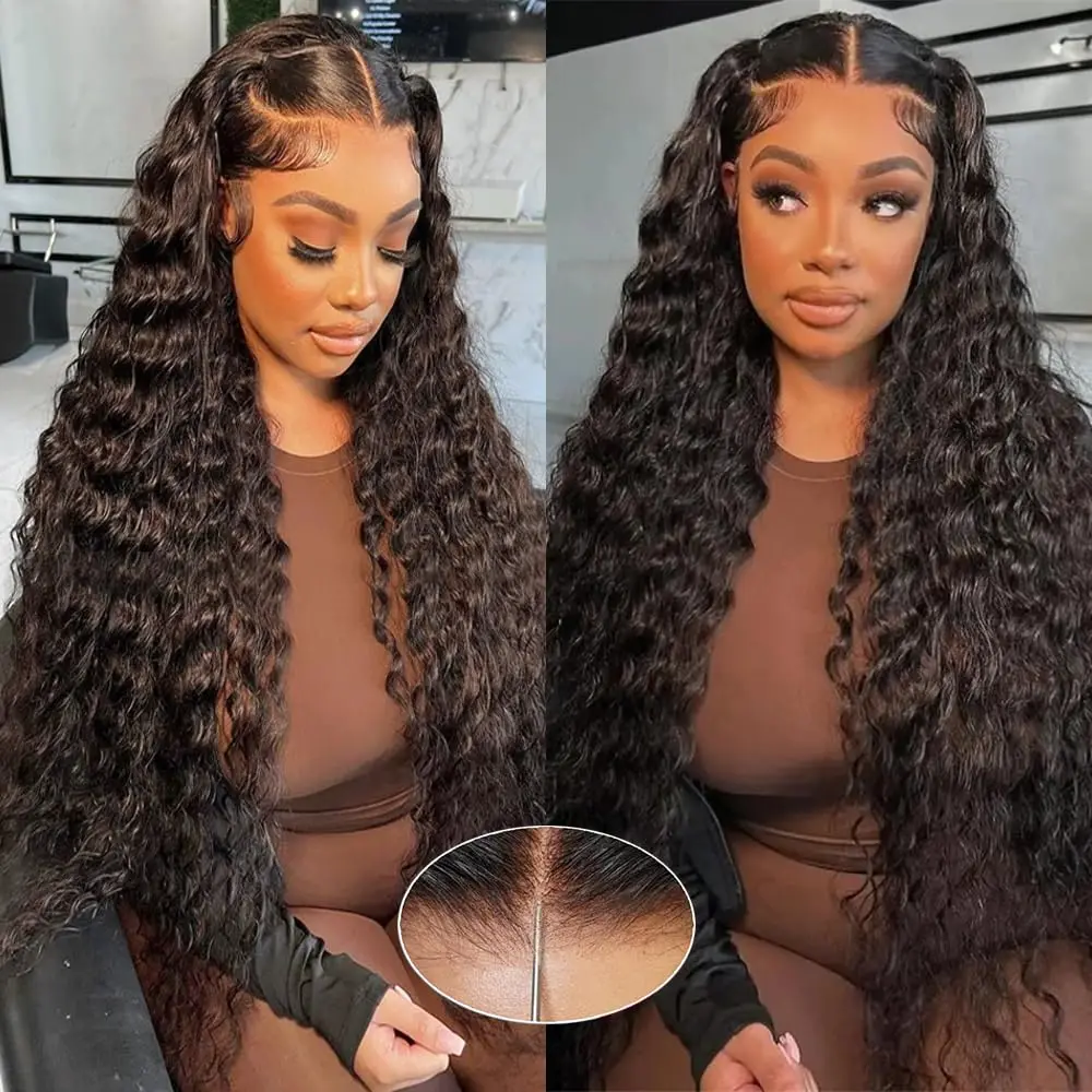 Water Wave Glueless Wig Pre-Cut Lace Wig 180% Pre-Plucked Natural Wave Wear Go Glueless Curly Human Hair Wigs For Women
Water Wave Glueless Wig Pre-Cut Lace Wig 180% Pre-Plucked Natural Wave Wear Go Glueless Curly Human Hair Wigs For Women