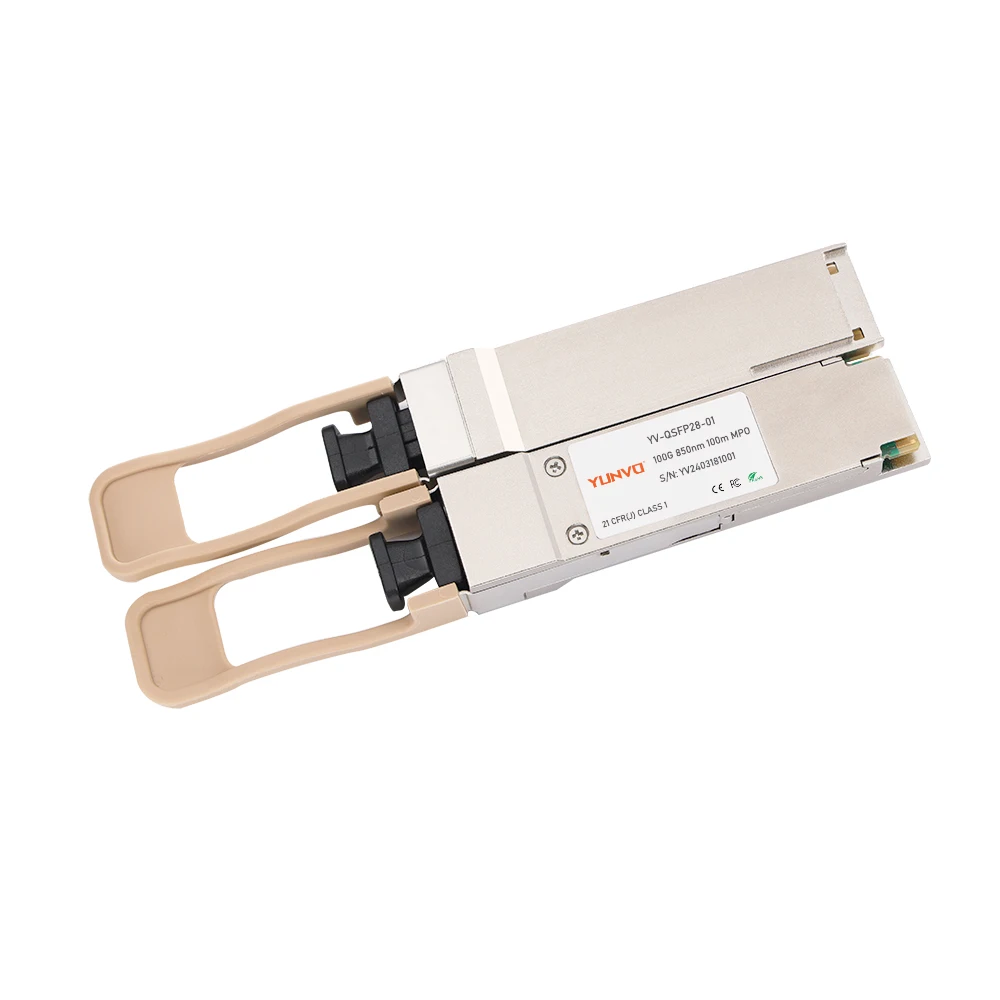 100G Optical Transceiver 850nm 100m SR4 MPO Factory Supply QSFP28-100G-SR4 100G Fiber Optic Transceivers
100G Optical Transceiver 850nm 100m SR4 MPO Factory Supply QSFP28-100G-SR4 100G Fiber Optic Transceivers
