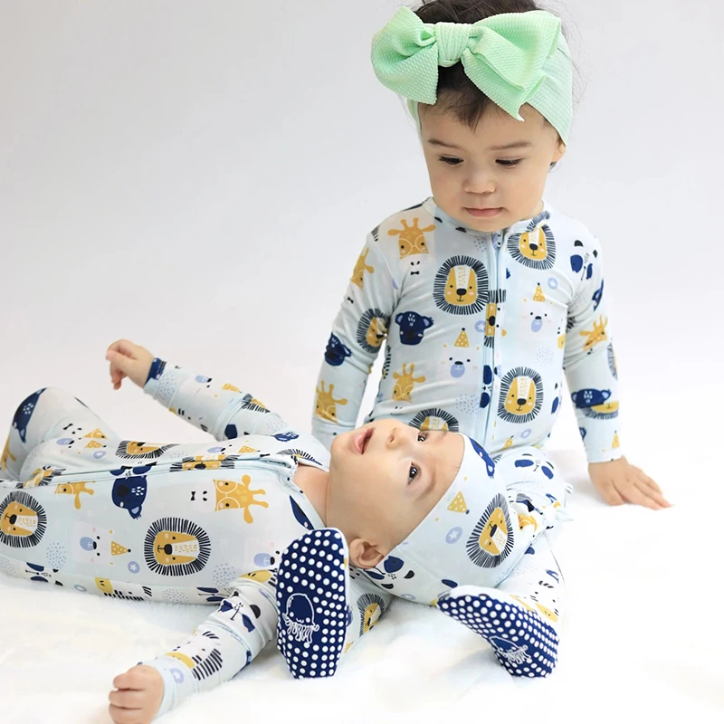 Infant Toddler Clothes Soft Bamboo Viscose Spandex Baby Zipper Footie Romper
Infant Toddler Clothes Soft Bamboo Viscose Spandex Baby Zipper Footie Romper