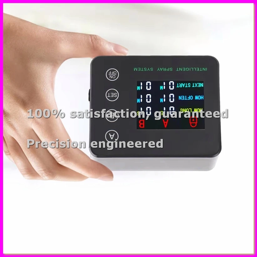 4 Ports Nozzles Electronic Spraying Set Double Pump Irrigation Timer System Automatic Watering System 10m Hose-BCBW
4 Ports Nozzles Electronic Spraying Set Double Pump Irrigation Timer System Automatic Watering System 10m Hose-BCBW