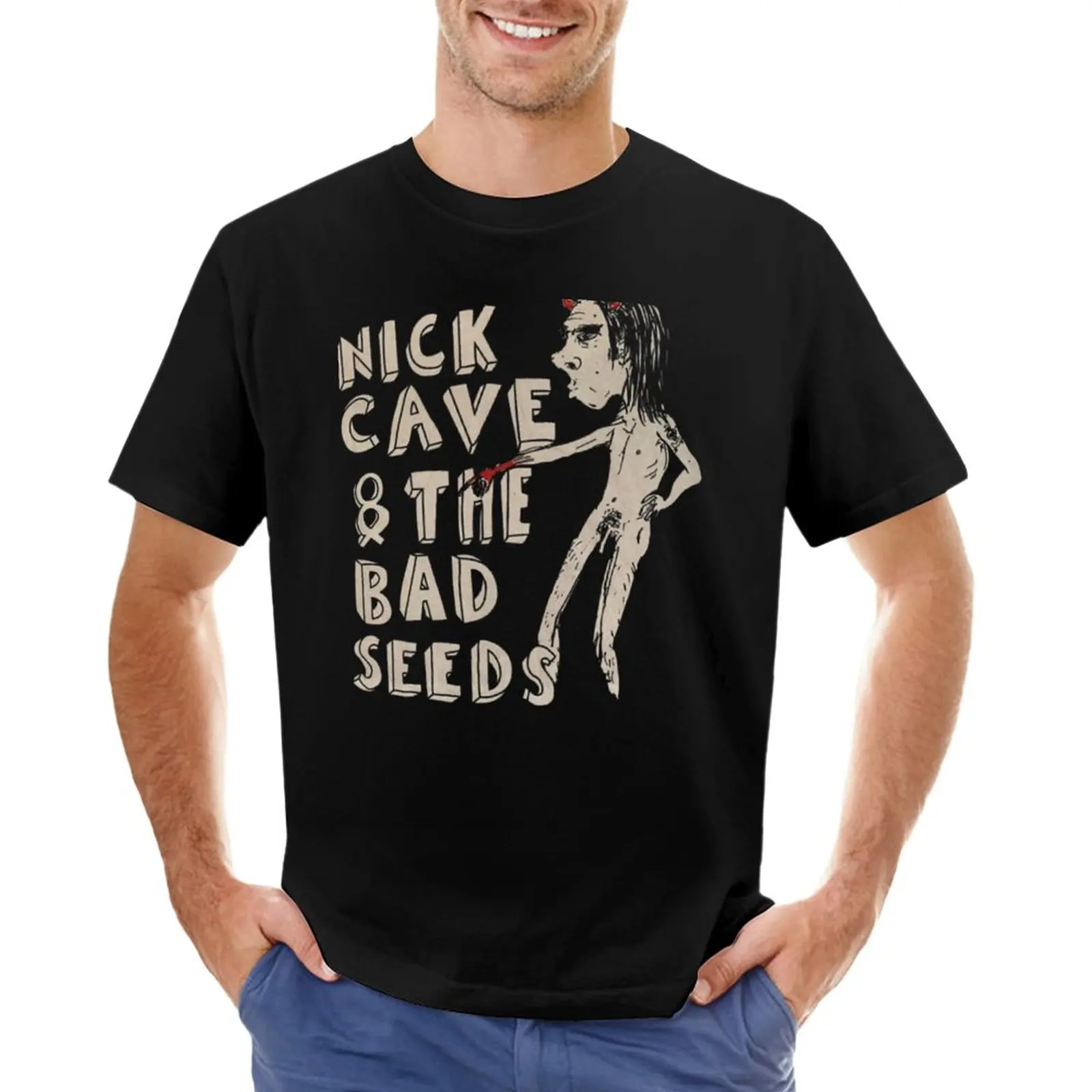 Nick Cave and the Bad T-Shirt quick drying t-shirt quick-drying t-shirt Men's cotton t-shirt
Nick Cave and the Bad T-Shirt quick drying t-shirt quick-drying t-shirt Men's cotton t-shirt