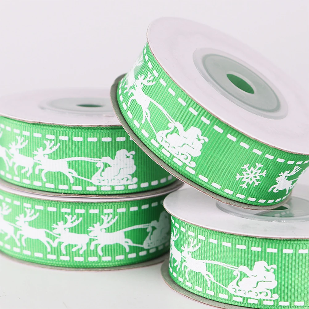 Decoration Double Sided Satin Ribbon Wired Double-sided Holiday Faced Green Grosgrain
Decoration Double Sided Satin Ribbon Wired Double-sided Holiday Faced Green Grosgrain