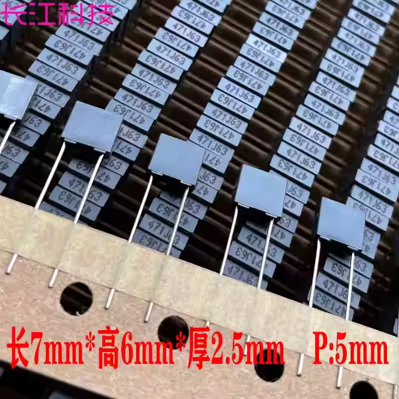 Плёночный конденсатор GD Xiamen Faral CL23B 470pF 471 100В 63В с медными выводами C241J471J
Плёночный конденсатор GD Xiamen Faral CL23B 470pF 471 100В 63В с медными выводами C241J471J