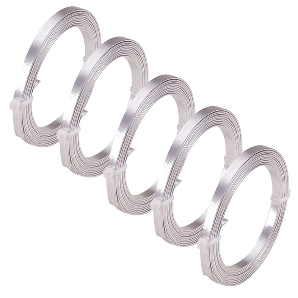 5 Rolls DIY Earrings Accessories Bright Non Fading Flexible Jewelry Making Bracelet Anklet Supplies H made Material
5 Rolls DIY Earrings Accessories Bright Non Fading Flexible Jewelry Making Bracelet Anklet Supplies H made Material