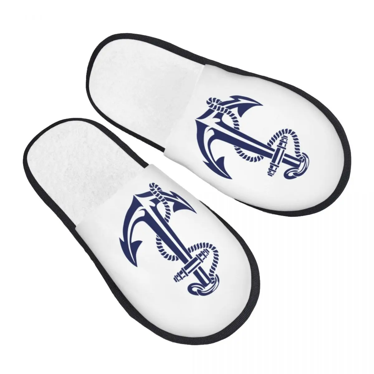 Индивидуальные тапочки с морским якорем для женщин, для спа-салонов, в морском стиле, для дома
Индивидуальные тапочки с морским якорем для женщин, для спа-салонов, в морском стиле, для дома