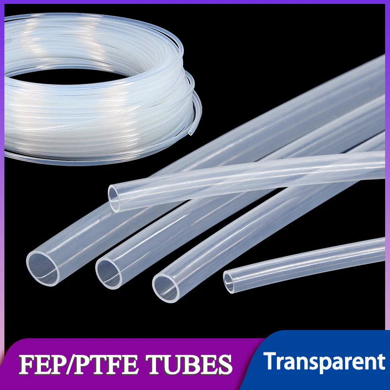 1-10M Transparent PTFE Tube Hose FEP Insulated Dia. 0.8 1 2 2.5 3 4 5 6 7 8 10mm Extruder J-head Rigid Pipe For 3D Printer Parts
1-10M Transparent PTFE Tube Hose FEP Insulated Dia. 0.8 1 2 2.5 3 4 5 6 7 8 10mm Extruder J-head Rigid Pipe For 3D Printer Parts
