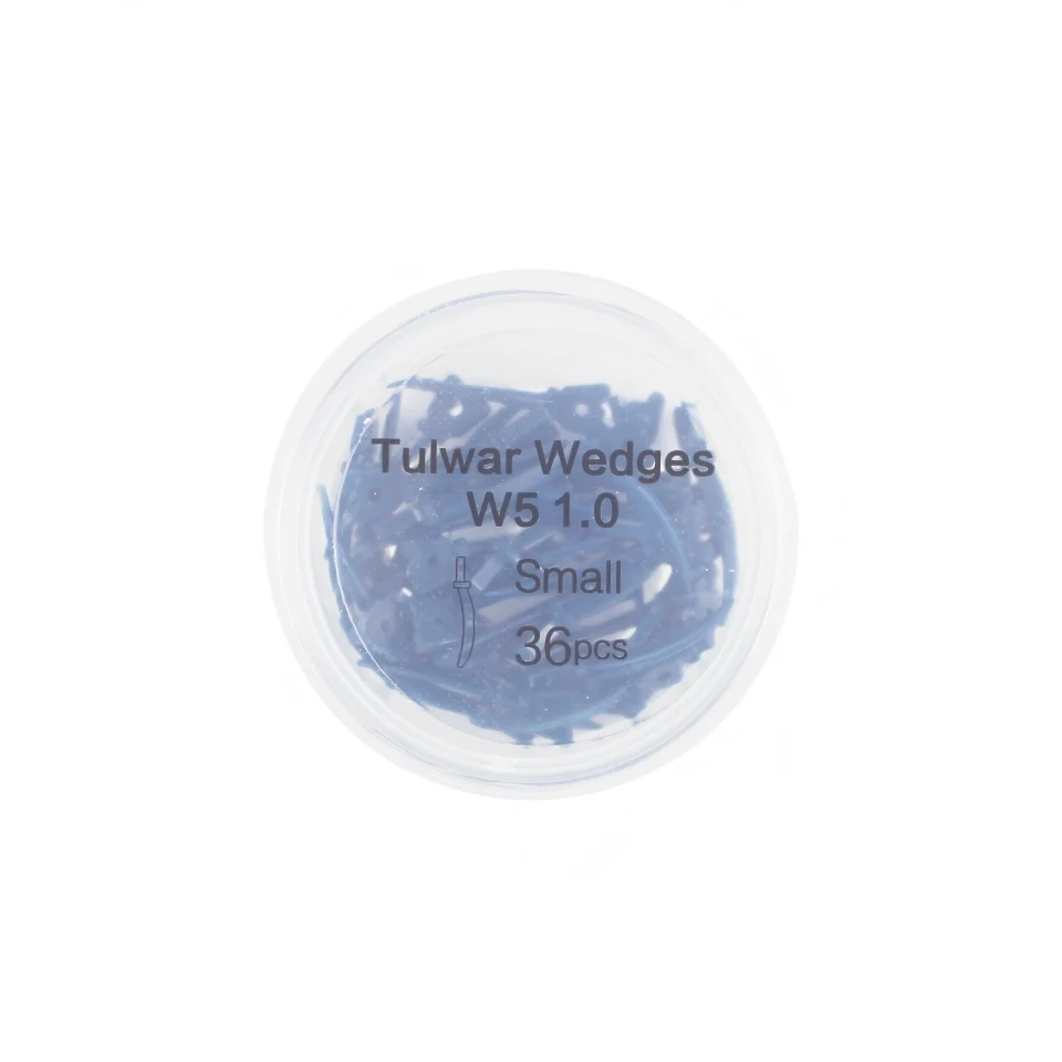 36Pcs Dental Tulwar Wedges Curved Interproximal Wedges for Matrix System Restoration Clinical Odontology Supplies Accessory Tool
36Pcs Dental Tulwar Wedges Curved Interproximal Wedges for Matrix System Restoration Clinical Odontology Supplies Accessory Tool