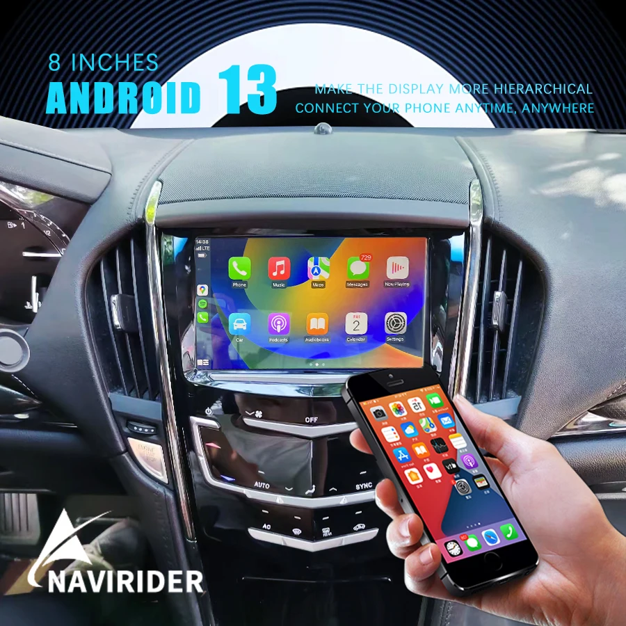8inch Android Screen For Cadillac XTS ATS XT5 SRX CTS Carplay Car Radio Multimedia Video Player Audio Navigation Auto Head Unit
8inch Android Screen For Cadillac XTS ATS XT5 SRX CTS Carplay Car Radio Multimedia Video Player Audio Navigation Auto Head Unit