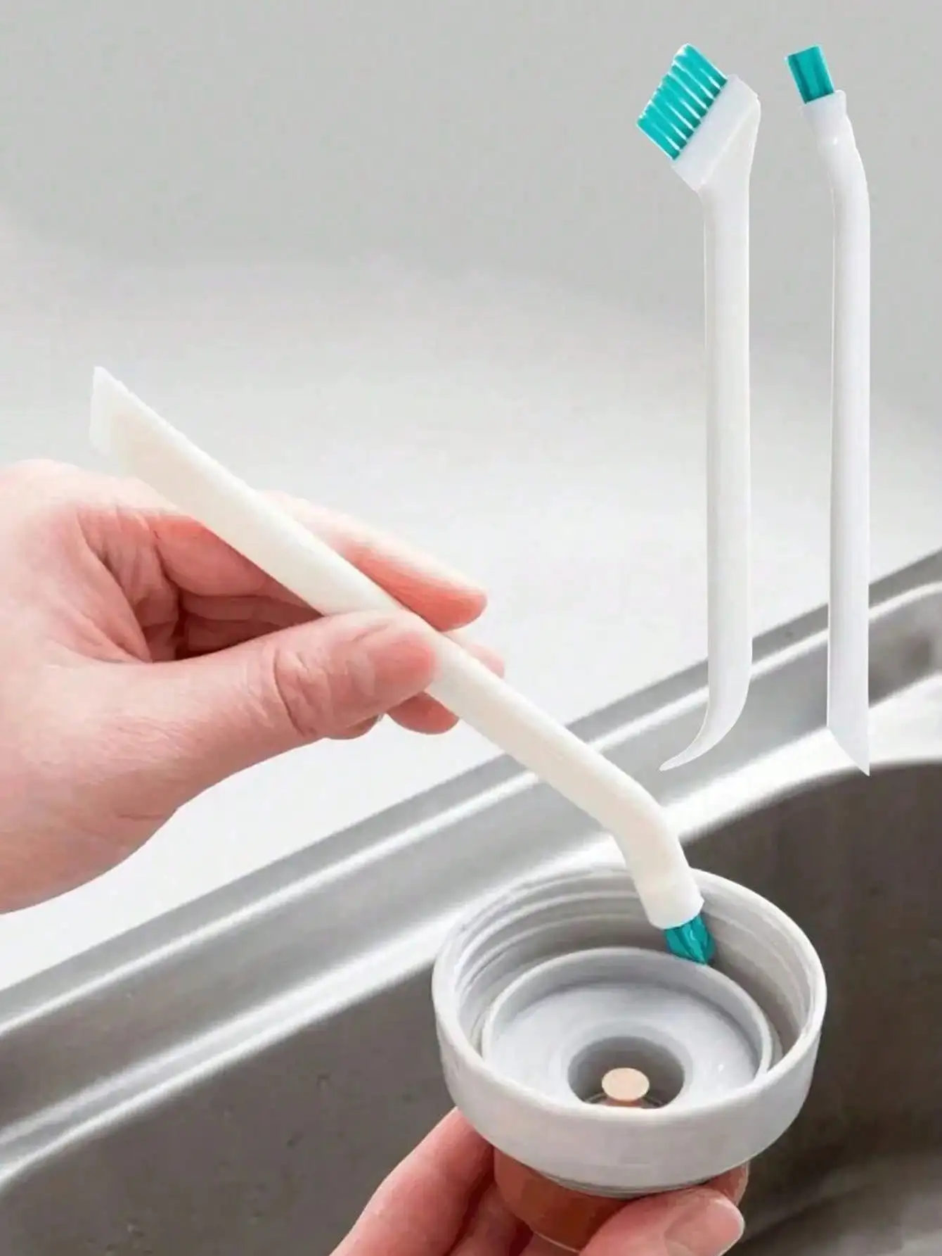 2pcs Multi-Purpose Kitchen Cleaning Brush - Manual Spiral Brush, Suitable For Bottles And Cups, No Electricity Required, Great For Household Use
2pcs Multi-Purpose Kitchen Cleaning Brush - Manual Spiral Brush, Suitable For Bottles And Cups, No Electricity Required, Great For Household Use